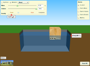 Density simulation