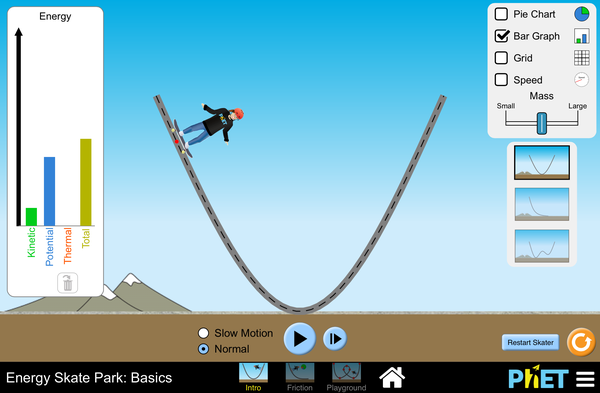 Energy Skate Park: Basics Screenshot