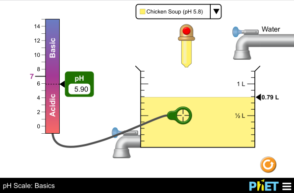 pH Scale: Basics Screenshot