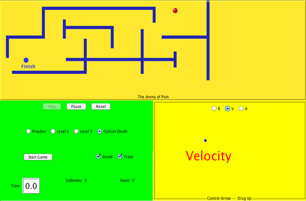 Maze Game Screenshot